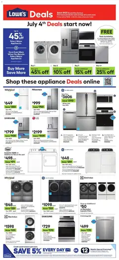 Ad Preview of Lowe's Lowe's Weekly Ad from 06/18/2026
