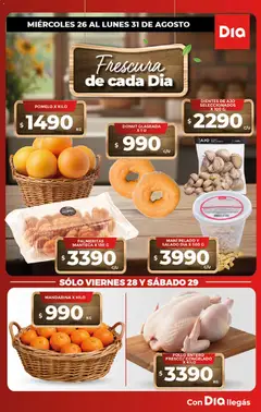 Vista previa del folleto de la tienda Dia válido desde el 26/08/2026 