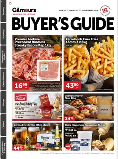 Preview of catalogue Gilmours Buyer's Guide from shop Gilmours valid 24 Aug 2026