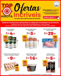 Pré-Visualização do folheto "Hirota Food ofertas do Dia" da loja Hirota Food válido a partir de 30/05/2026