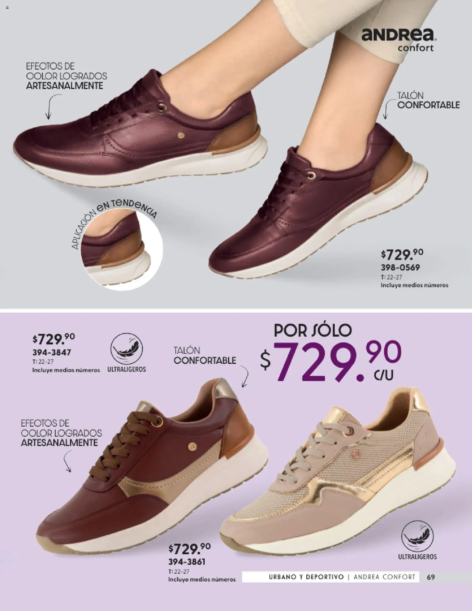 Vista previa las ofertas de la tienda Andrea - Andrea catálogo Calzado Confort desde el 23/08/2026 