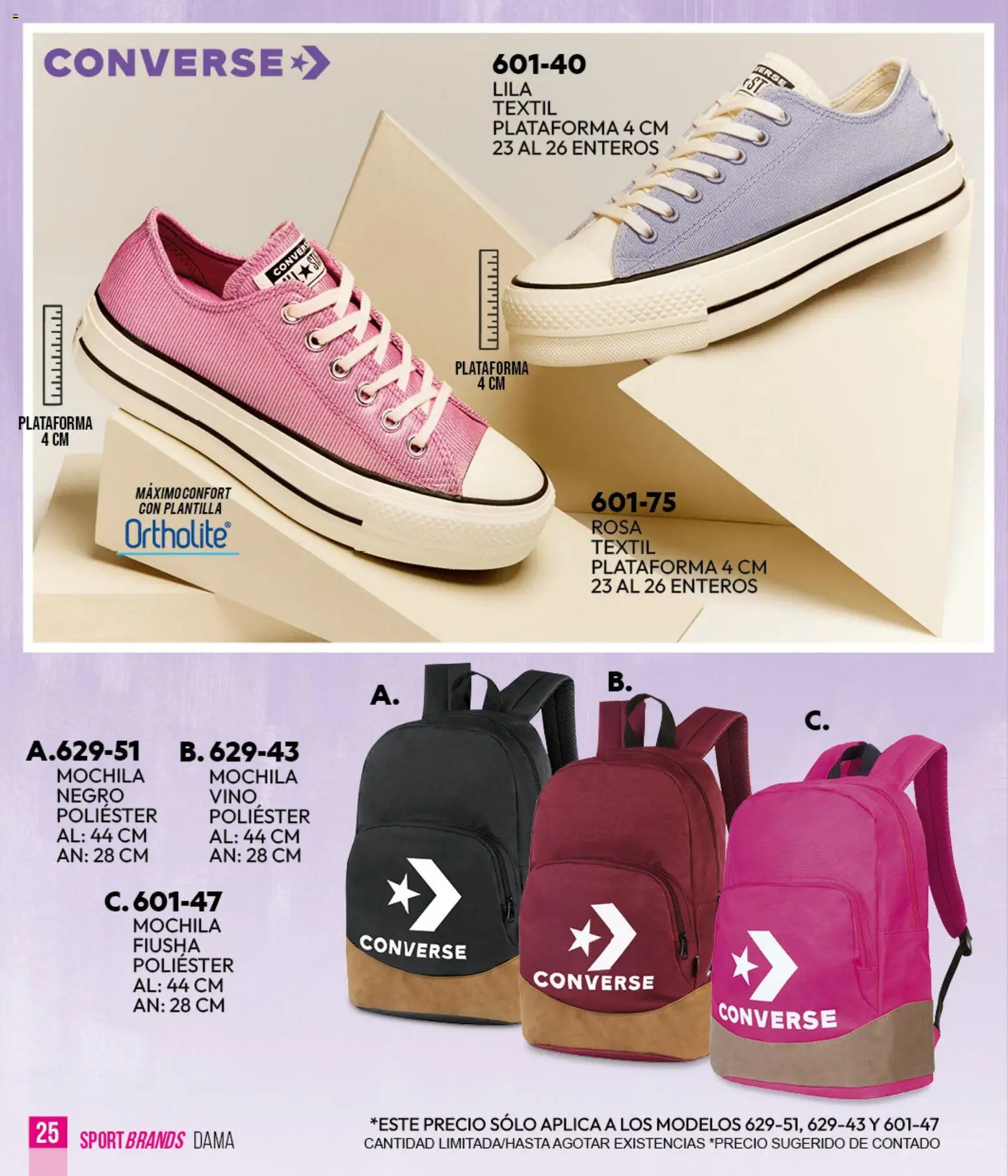 Vista previa las ofertas de la tienda Cklass - Cklass catálogo Sportbrands Verano Caballero desde el 05/03/2026 - Mochila, Vino