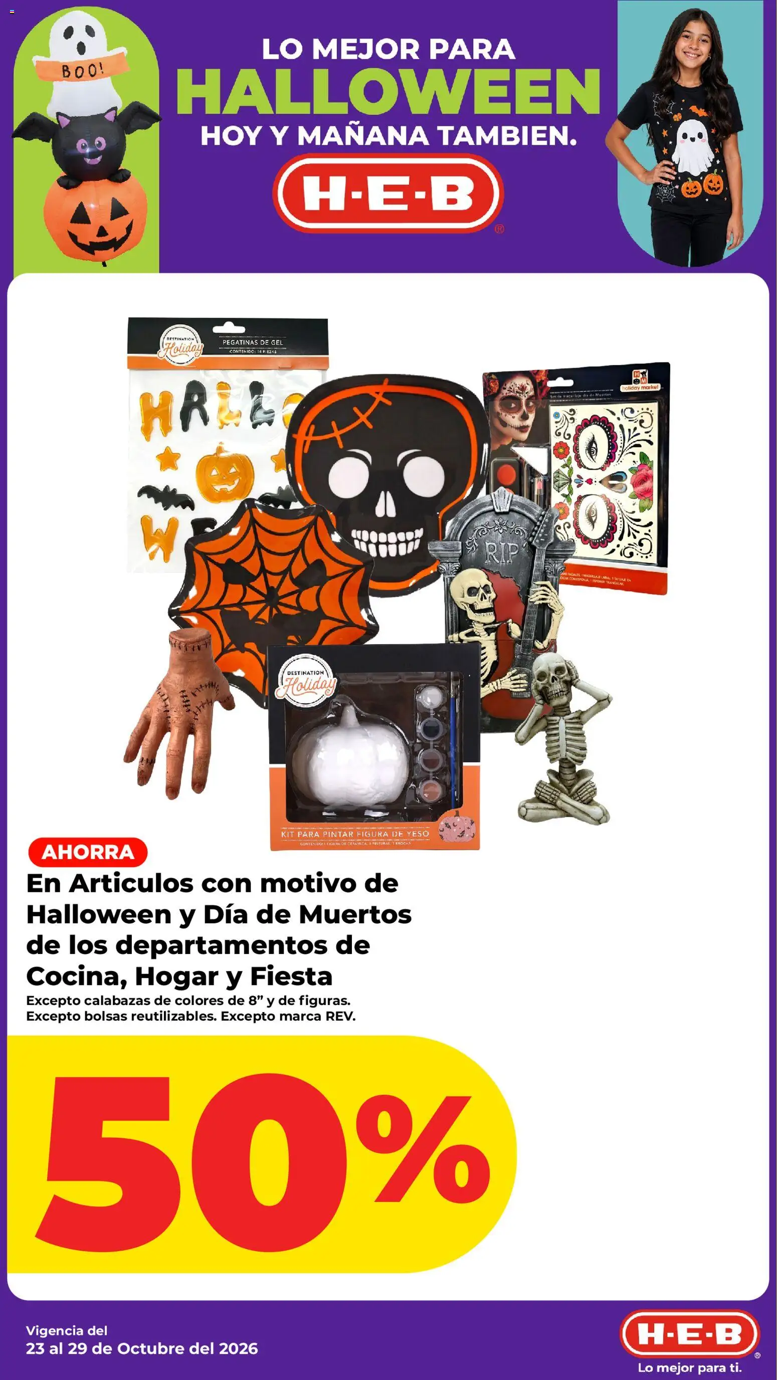 Vista previa las ofertas de la tienda H-E-B - H-E-B folleto desde el 23/10/2026 