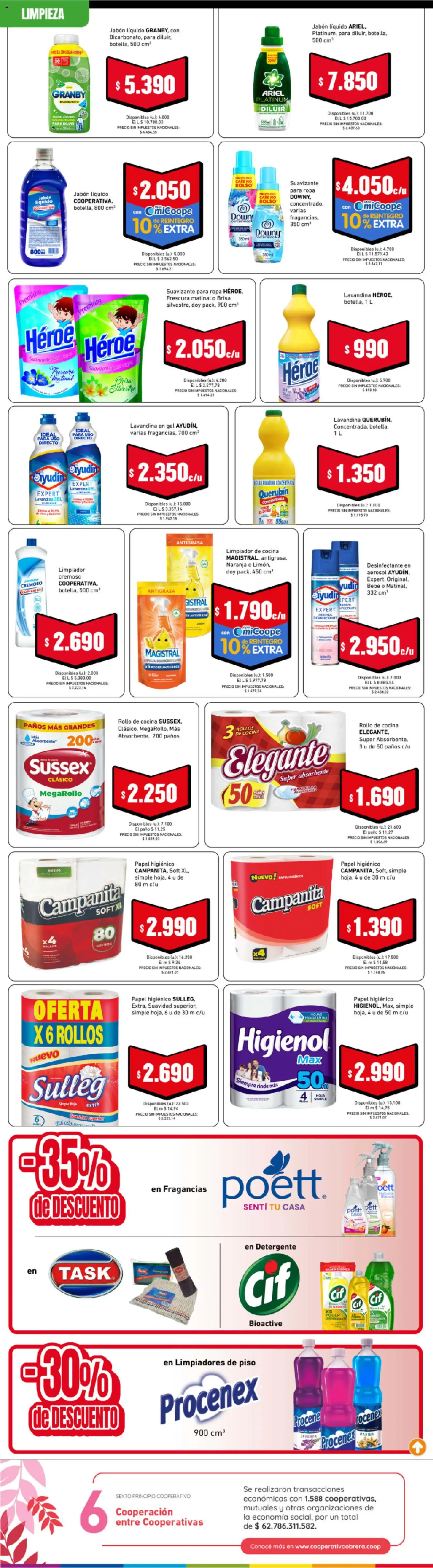 Vista previa del folleto de la tienda Cooperativa Obrera válido desde el 24/09/2026 