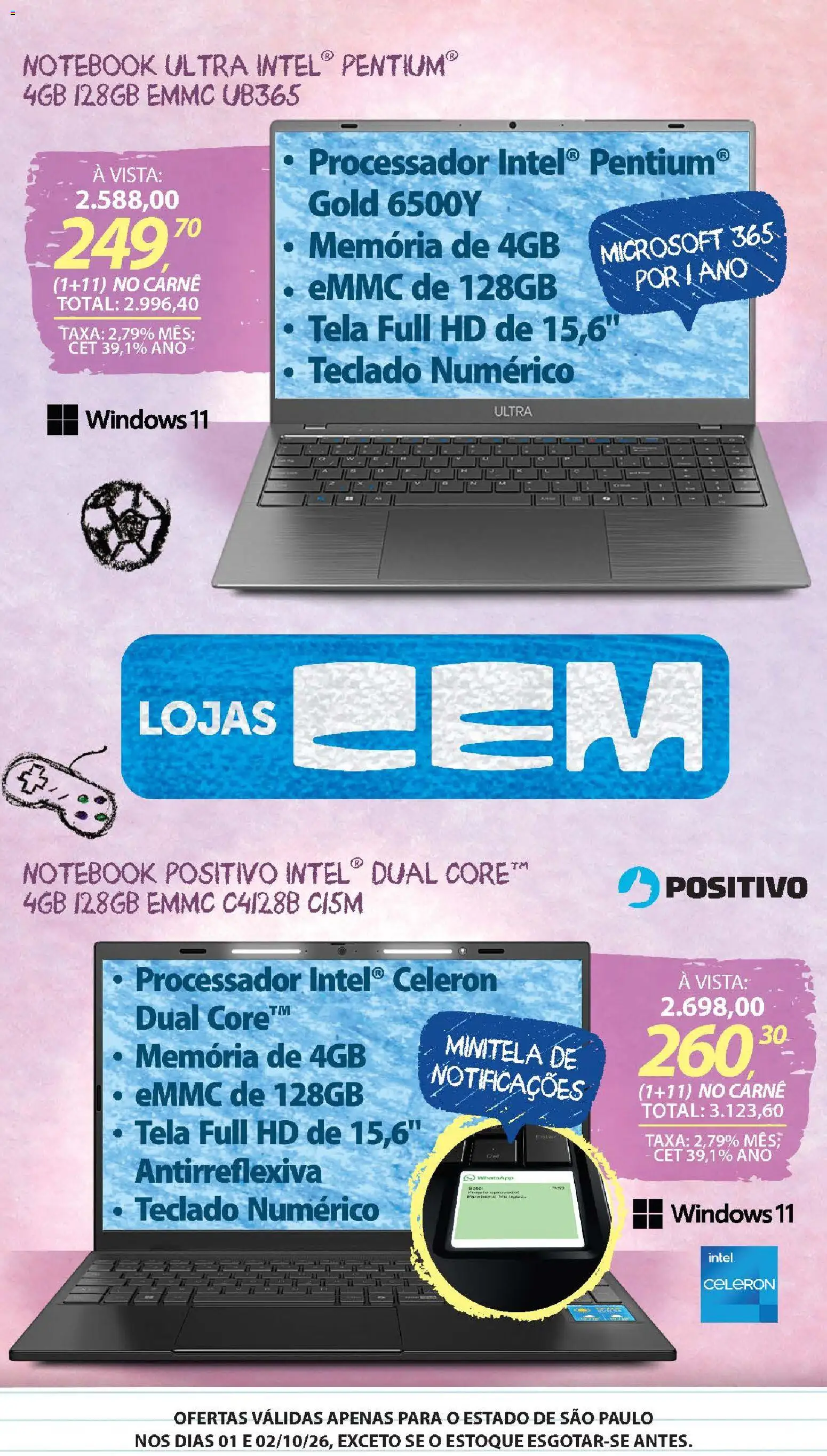 Ofertas Lojas Cem até 17/10/2026. - Página 39