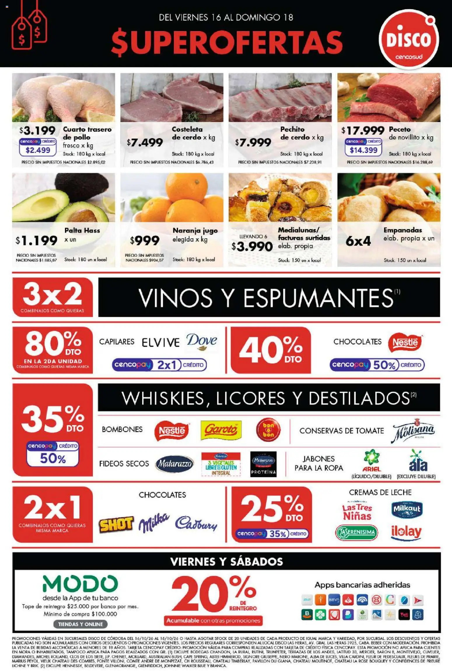 Vista previa del folleto de la tienda Disco válido desde el 16/10/2026 