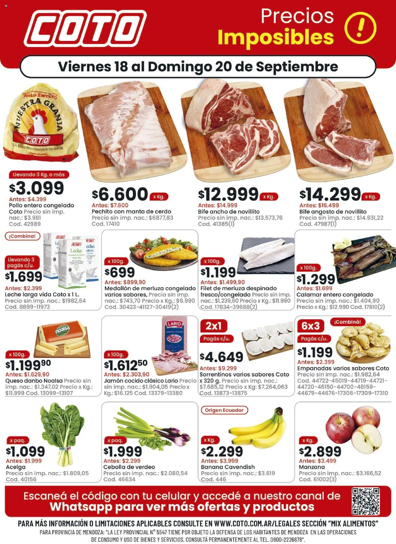 Vista previa del folleto de la tienda Coto válido desde el 18/09/2026 