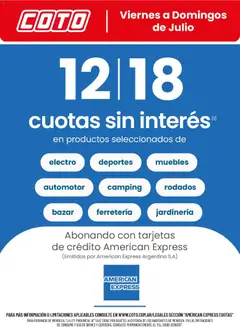 Vista previa del folleto de la tienda Coto válido desde el 20/07/2026 