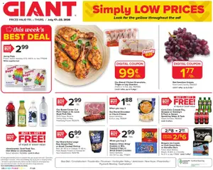 Ad Preview of Giant Giant Weekly Ad from 07/17/2026