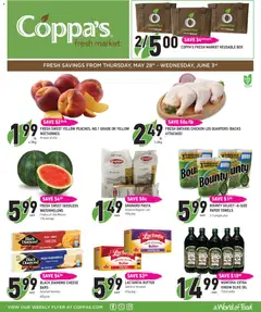 Preview of leaflet Coppas Fresh Market weekly flyer / circulaire from shop Coppas Fresh Market is valid from May 28, 2026