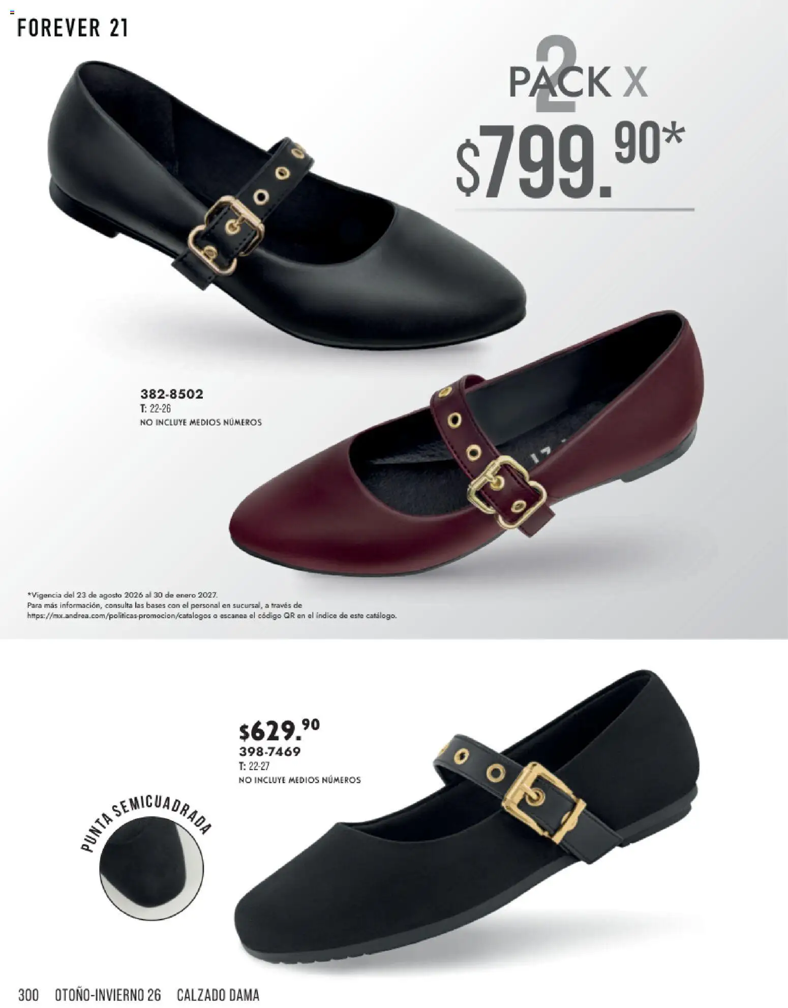 Vista previa las ofertas de la tienda Andrea - Andrea catálogo Otoño Invierno desde el 23/08/2026 