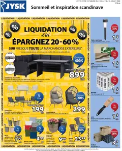 Preview of leaflet JYSK circulaire from shop JYSK is valid from Jul 02, 2026