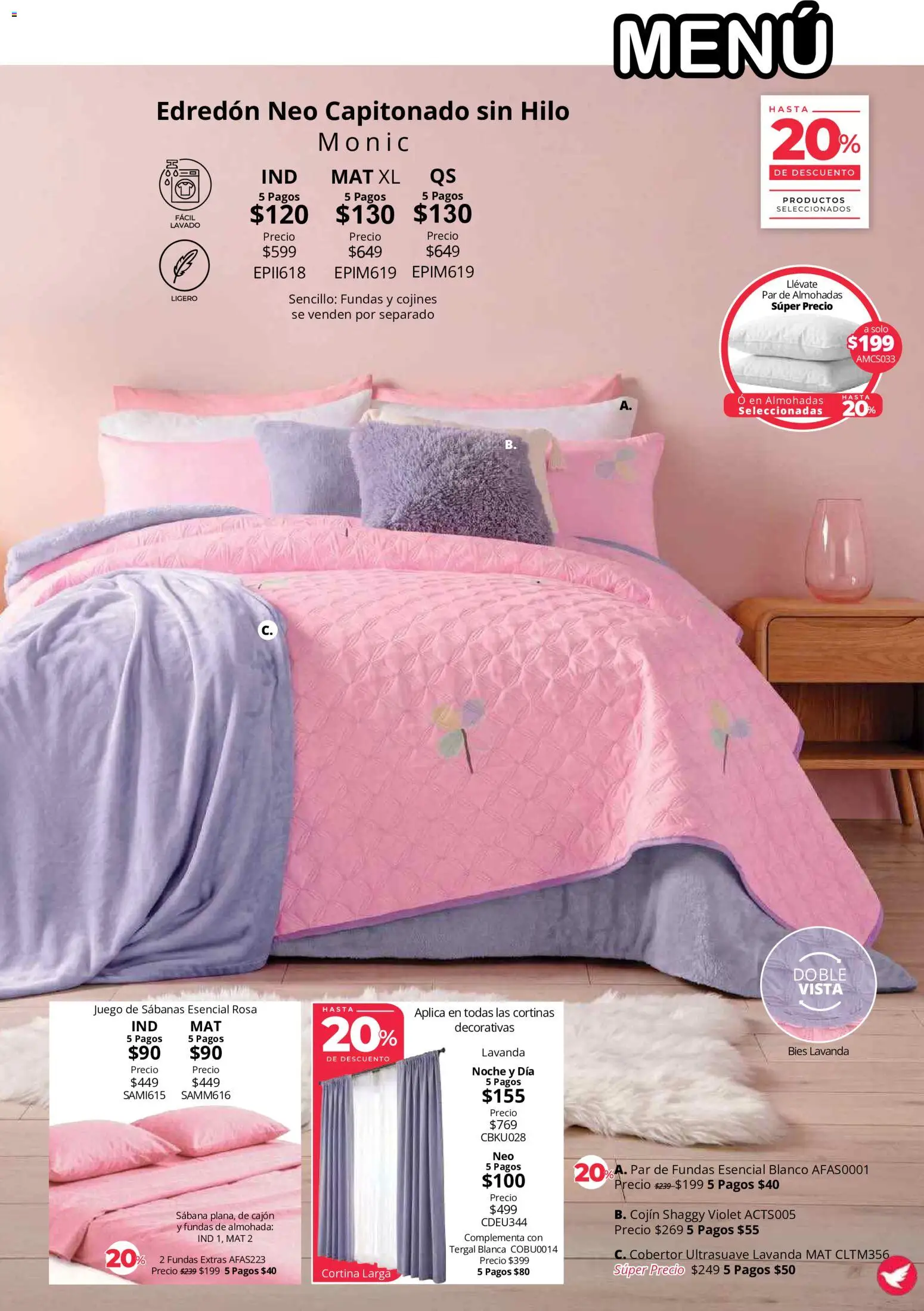 Vista previa las ofertas de la tienda Colchas Concord - Colchas Concord catálogo desde el 01/08/2026 