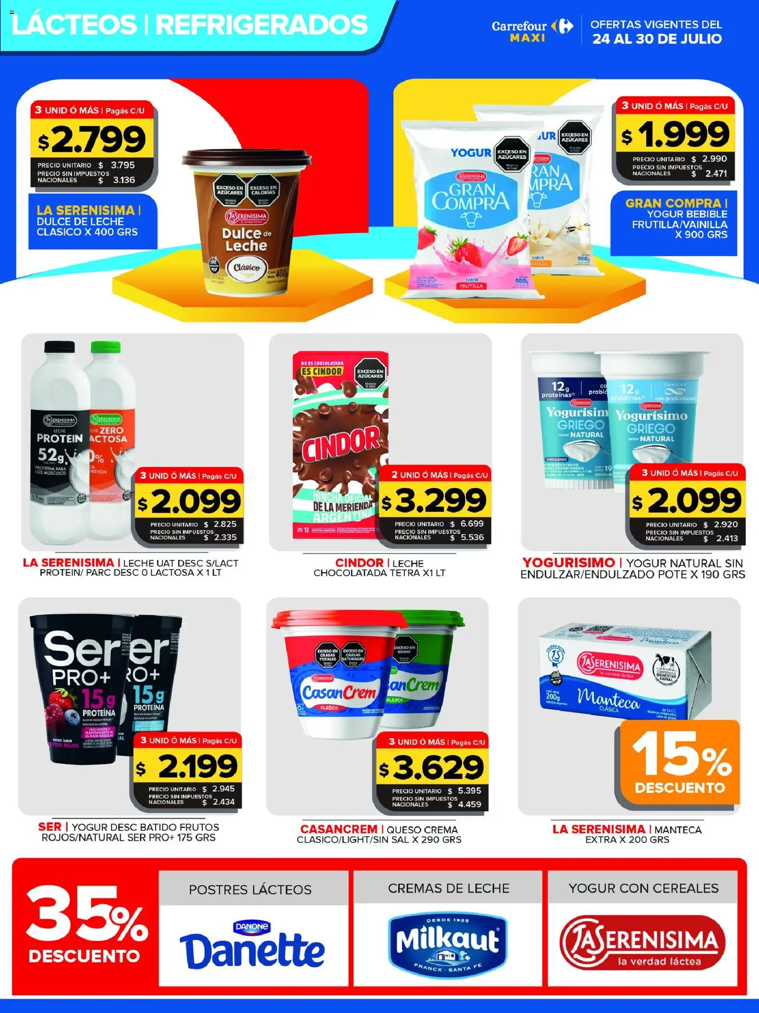 Vista previa del folleto de la tienda Carrefour Maxi válido desde el 31/07/2026 