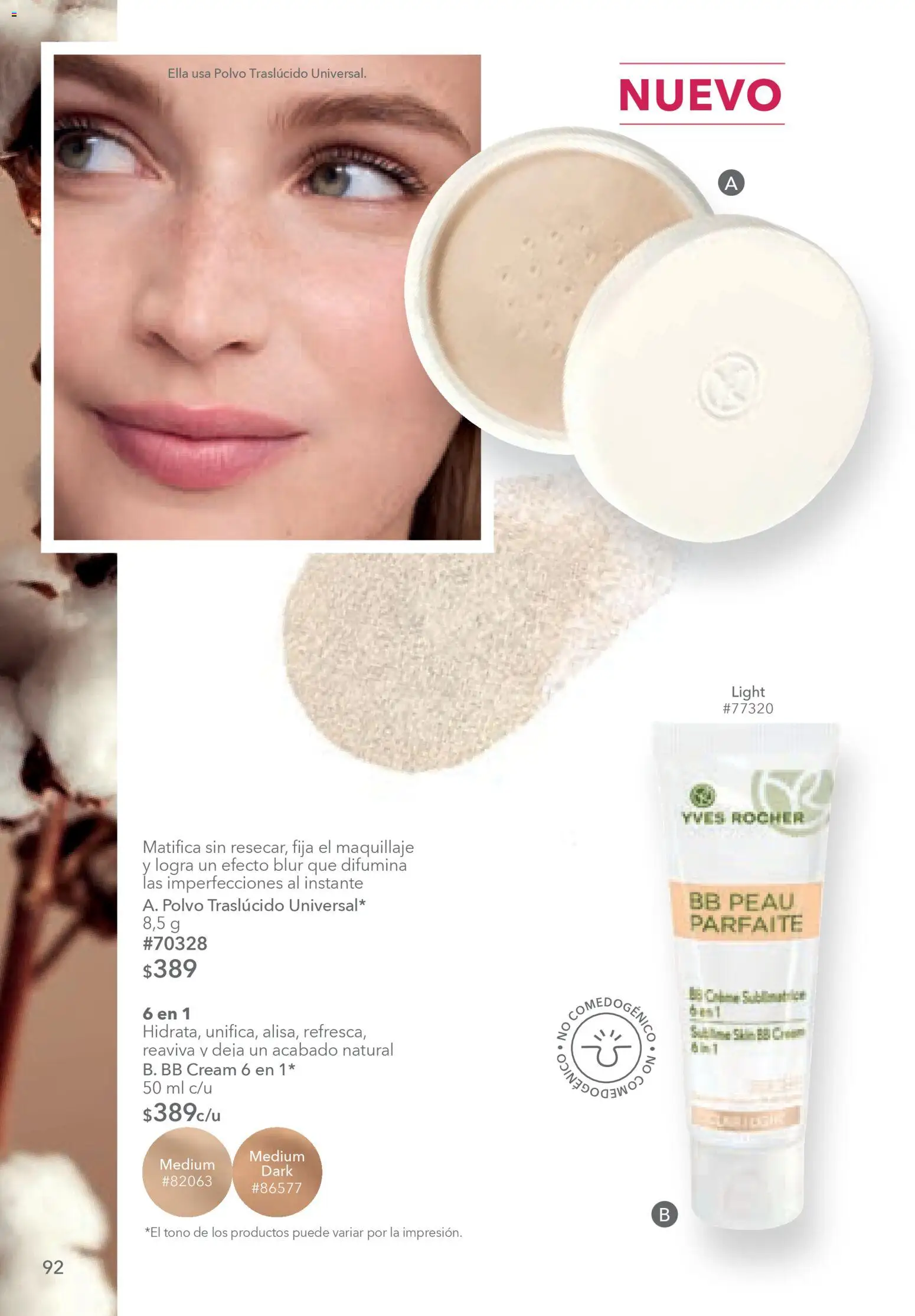 Vista previa las ofertas de la tienda Yves Rocher - Campaña 4 2026 desde el 03/03/2026 - Maquillaje, Polvo