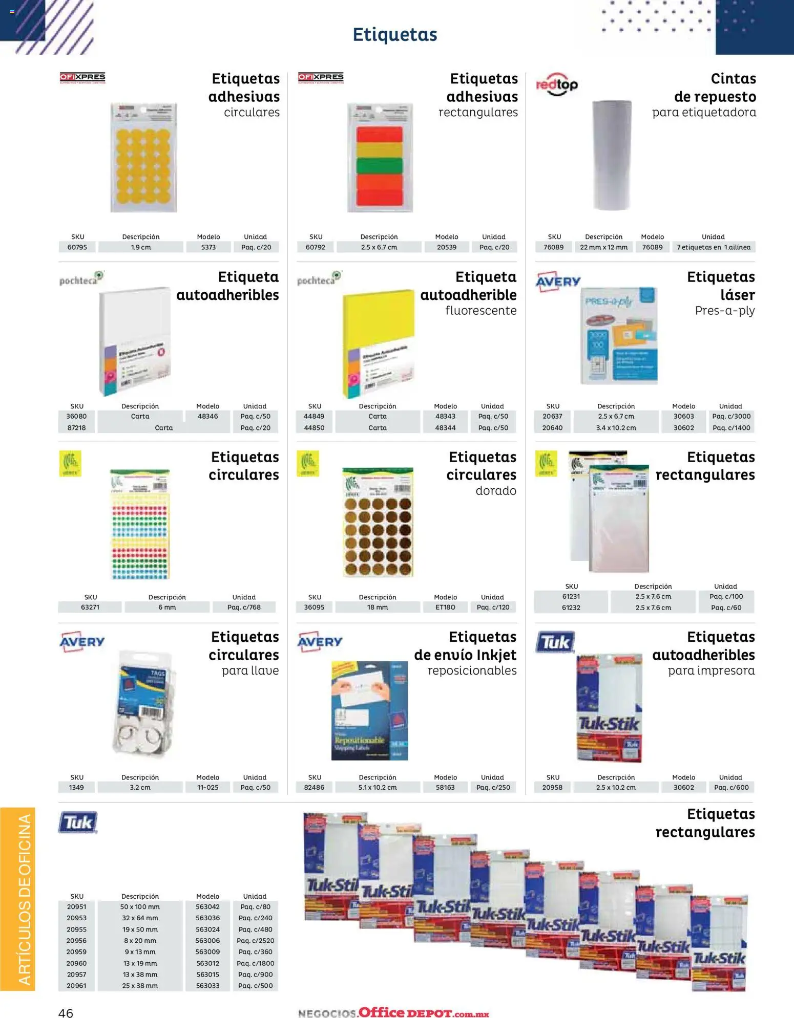 Vista previa las ofertas de la tienda Office Depot - Catálogo 2026 desde el 12/01/2026 