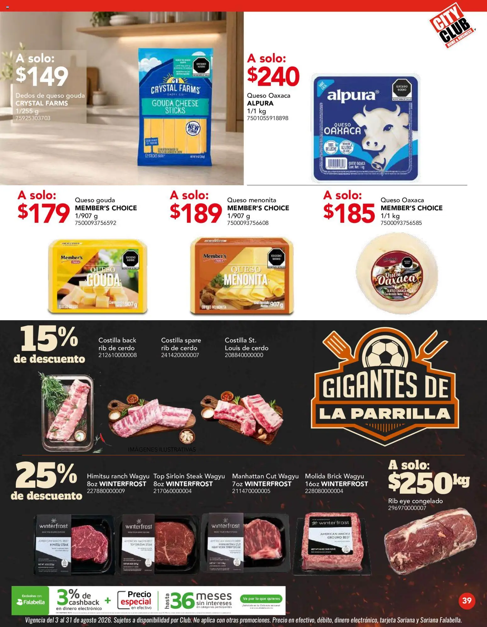 Vista previa las ofertas de la tienda City Club - City Club catálogo desde el 03/08/2026 