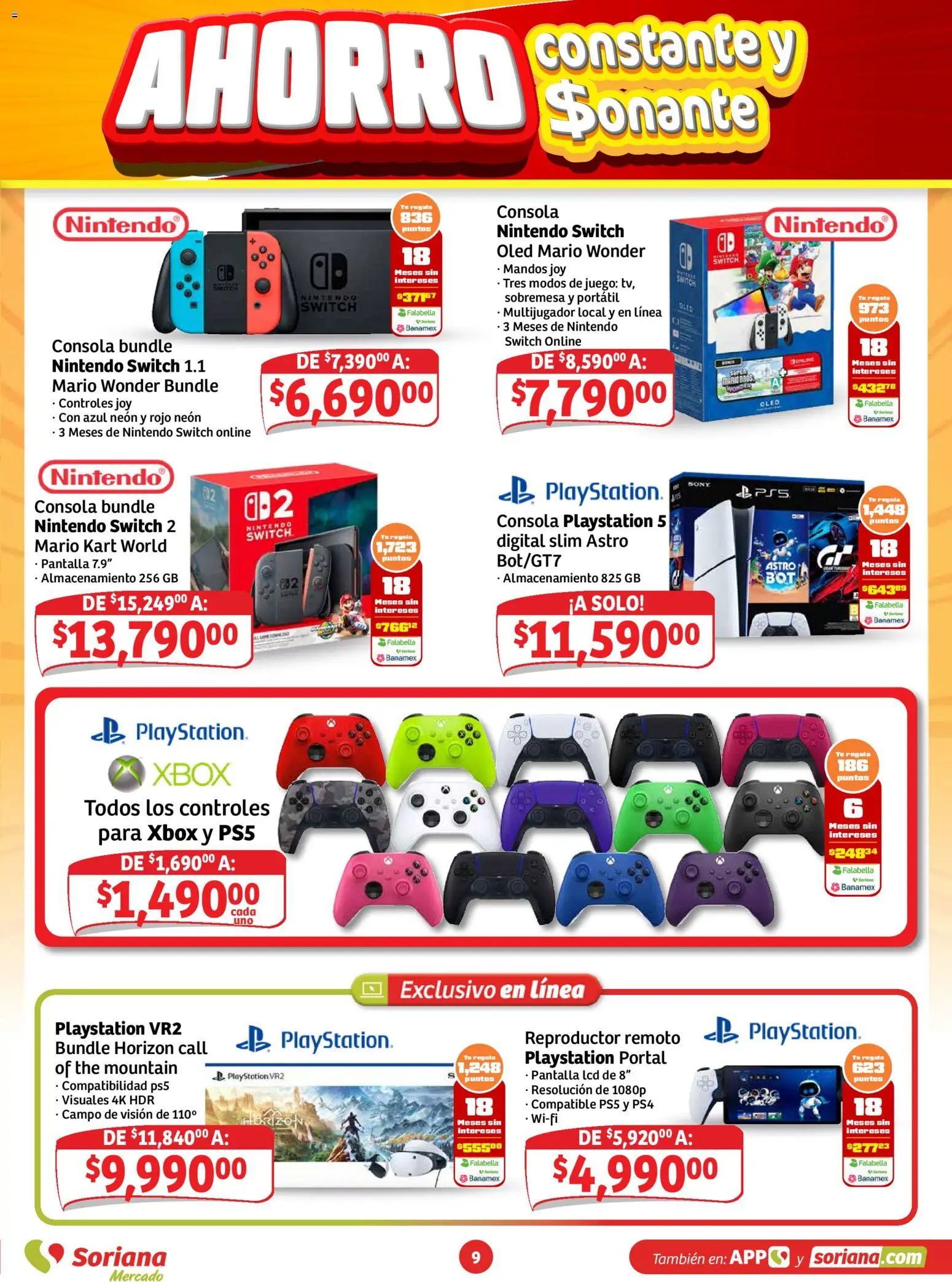 Vista previa las ofertas de la tienda Soriana - Soriana folleto Ahorro constante y sonante desde el 23/10/2026 