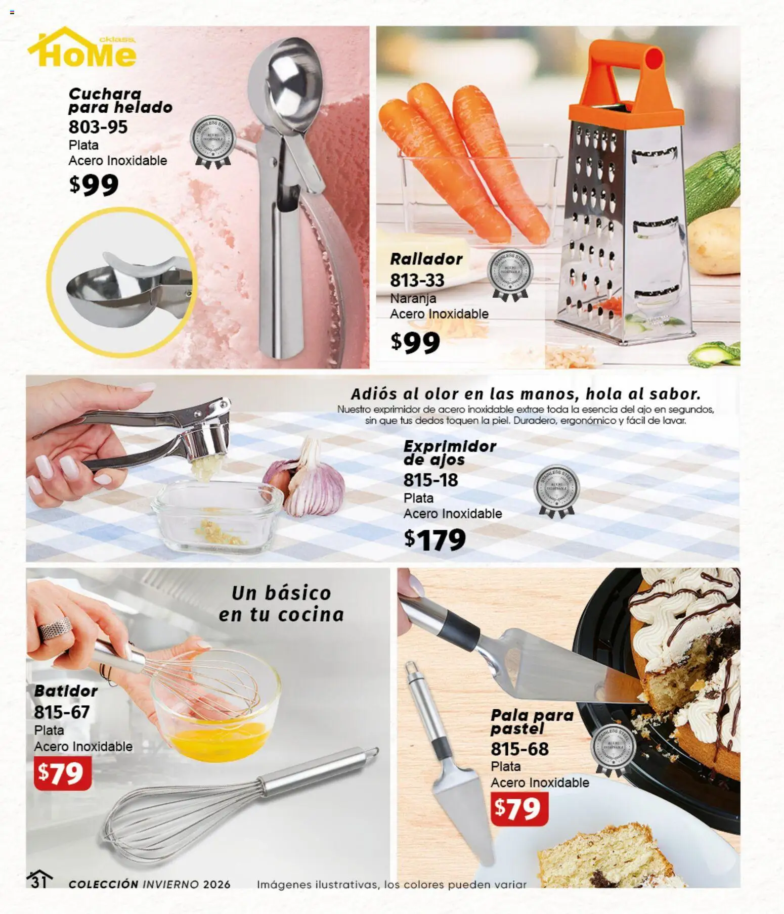 Vista previa las ofertas de la tienda Cklass - Cklass catálogo Home Invierno desde el 11/09/2026 