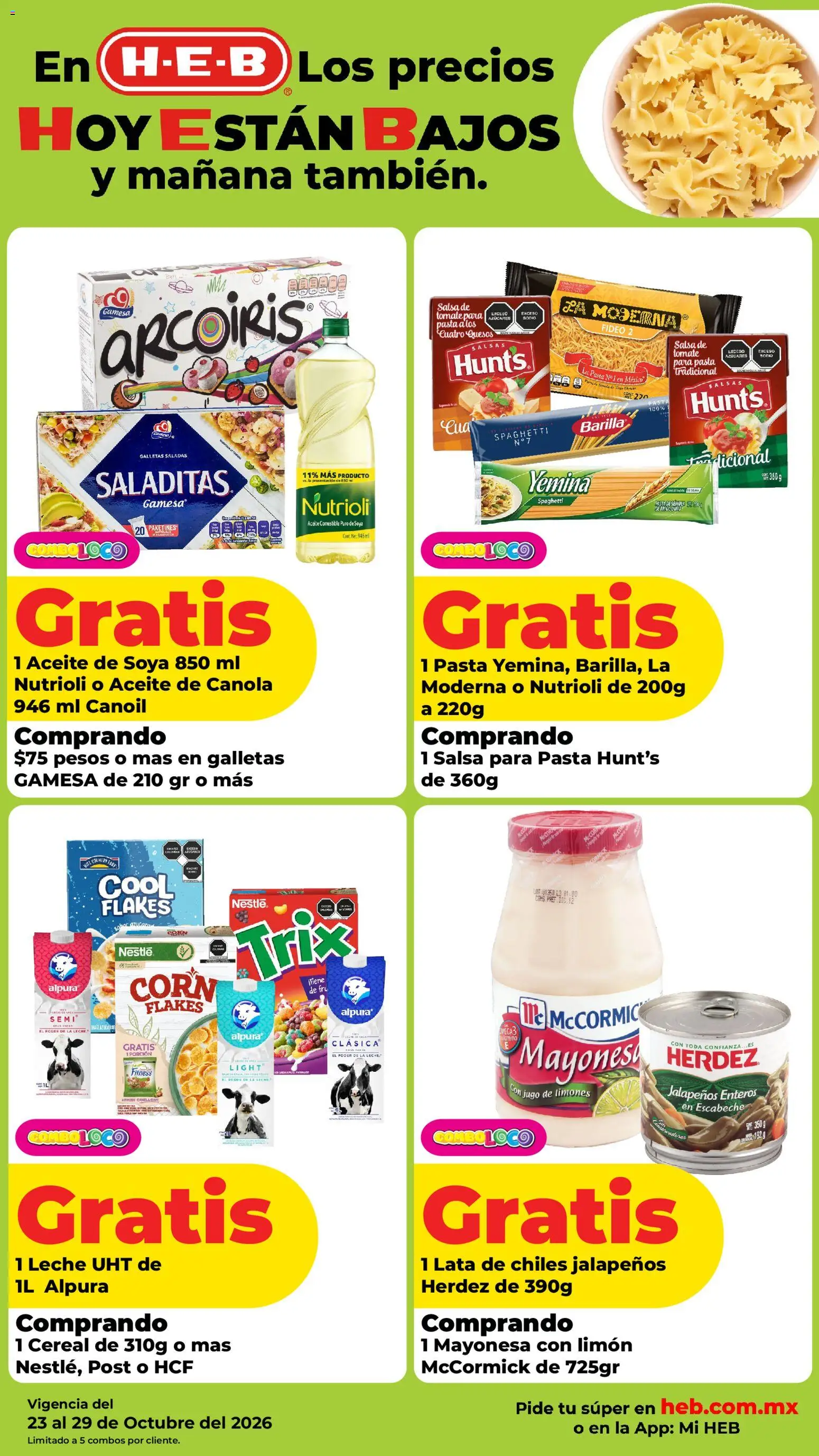 Vista previa las ofertas de la tienda H-E-B - H-E-B folleto desde el 23/10/2026 