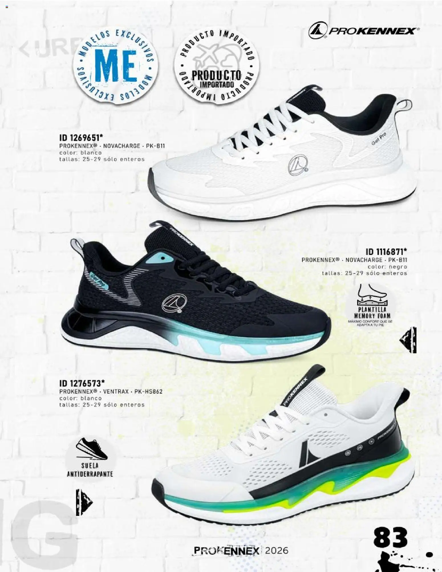Vista previa las ofertas de la tienda Price Shoes - Price Shoes catálogo Prokennex desde el 15/09/2026 