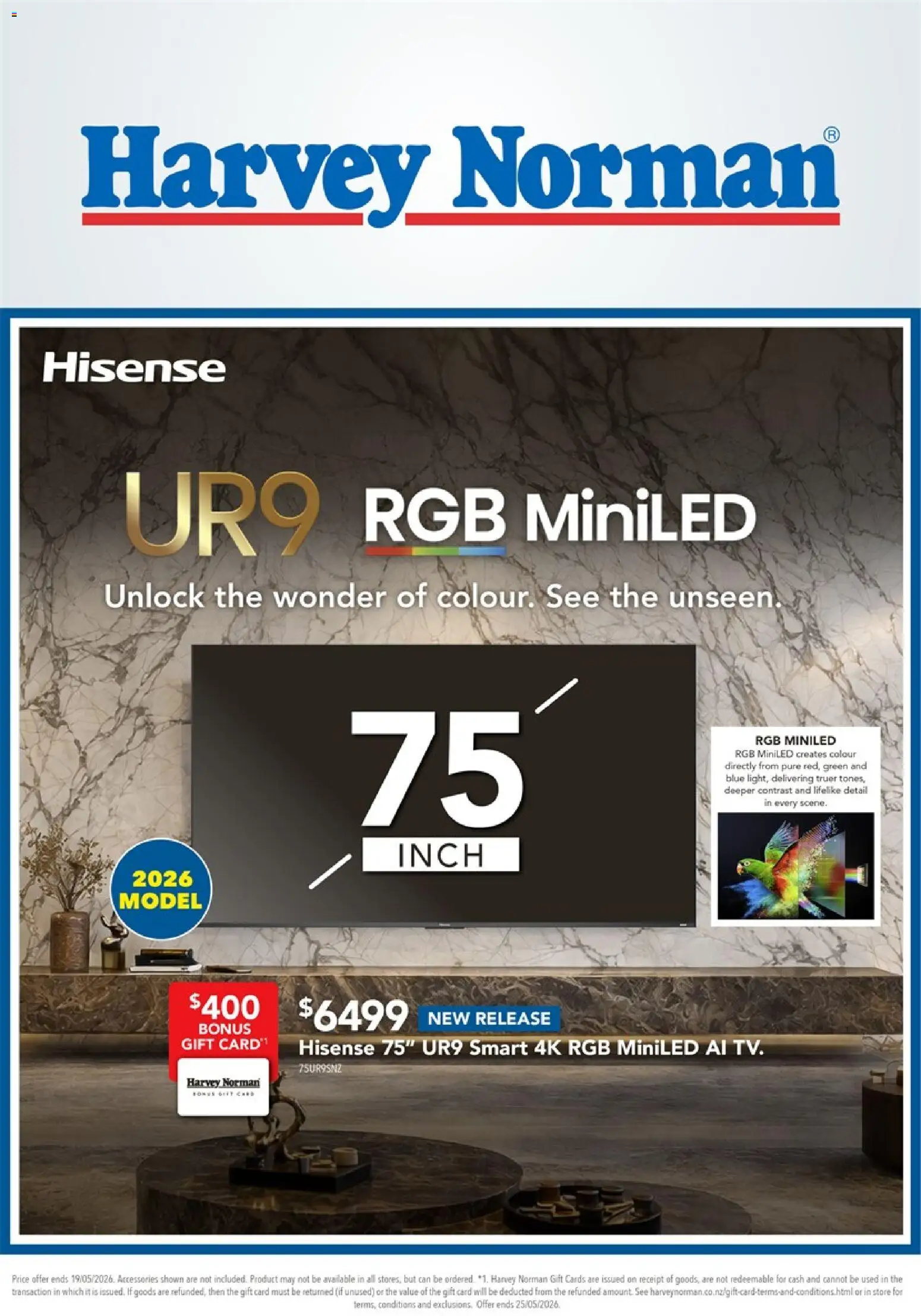 Preview of catalogue Harvey Norman catalogue from shop Harvey Norman valid 14 May 2026
