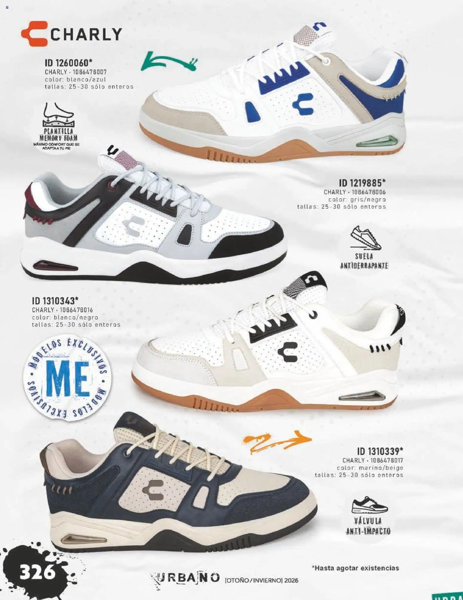 Vista previa las ofertas de la tienda Price Shoes - Price Shoes catálogo Urbano desde el 31/07/2026 