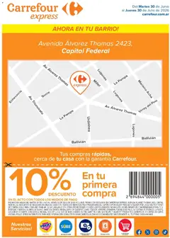 Vista previa del folleto de la tienda Carrefour válido desde el 30/06/2026 