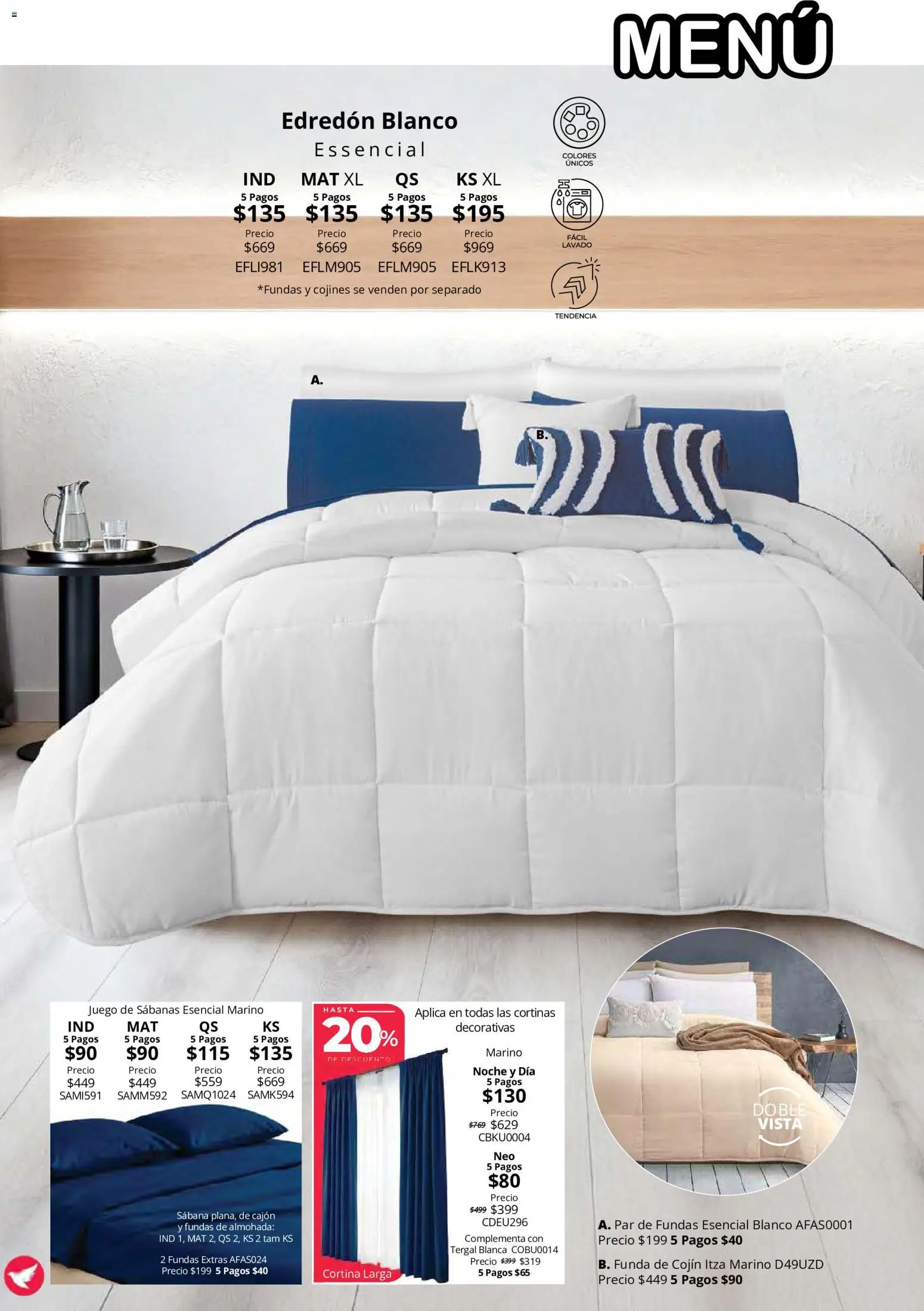 Vista previa las ofertas de la tienda Colchas Concord - Colchas Concord catálogo desde el 15/10/2026 
