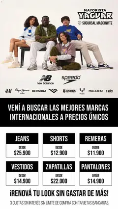 Vista previa del folleto de la tienda Yaguar válido desde el 25/05/2026 