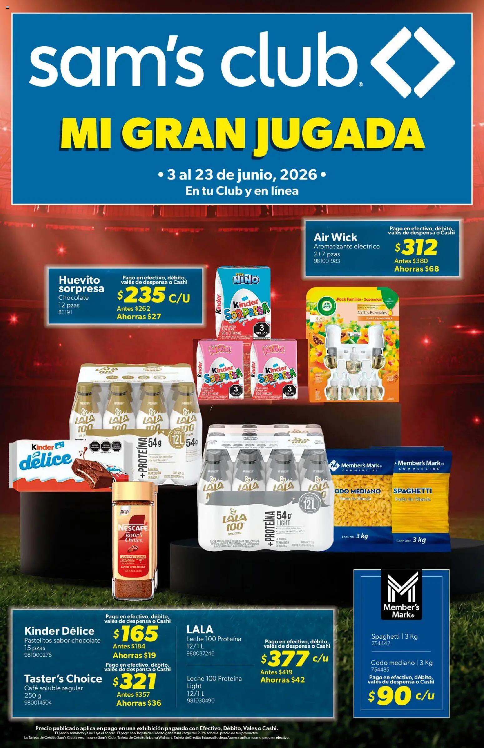 Vista previa las ofertas de la tienda Sam's Club - Sam's Club catálogo desde el 03/06/2026 