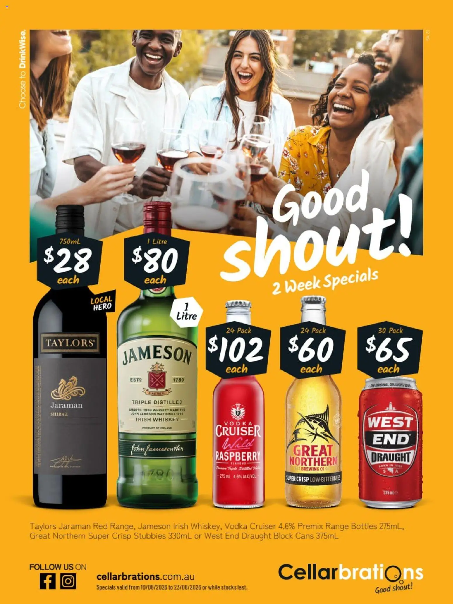 Preview of catalogue Cellarbrations catalogue ANDAMOOKA from shop Cellarbrations valid 10/08/2026