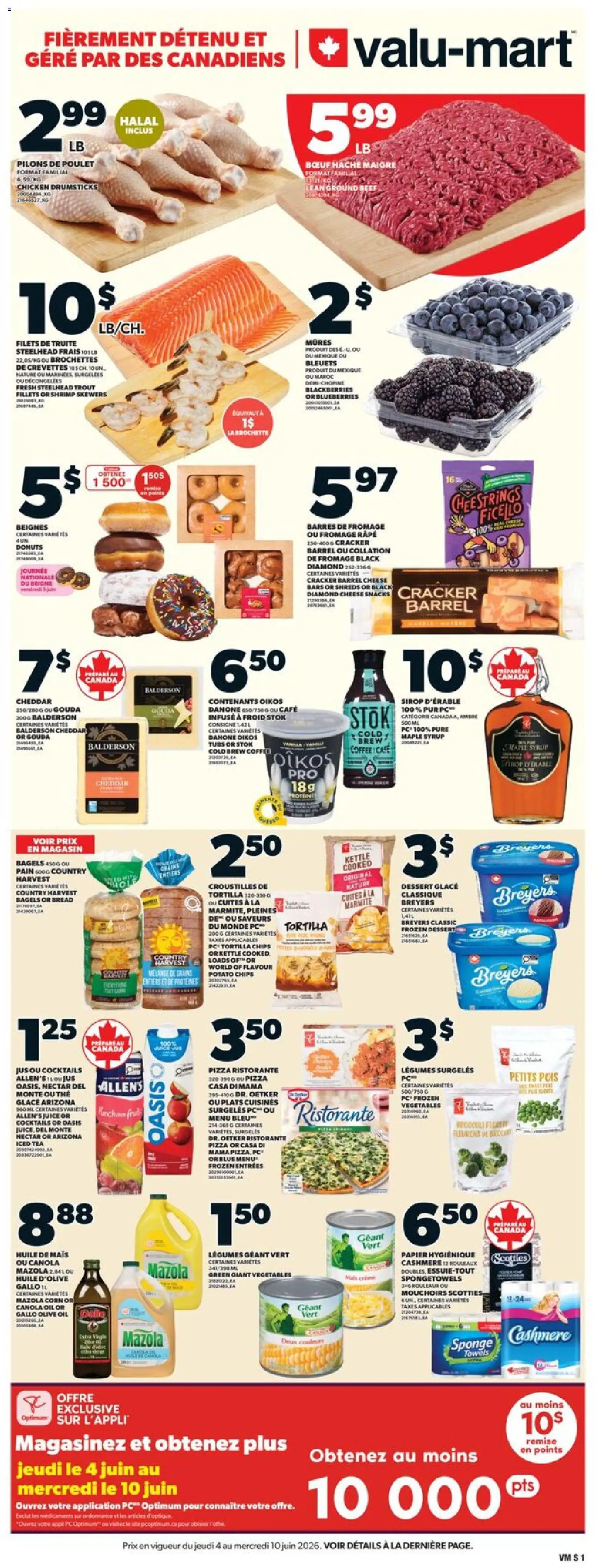 Preview of leaflet Valu Mart circulaire from shop Valu Mart is valid from Jun 04, 2026