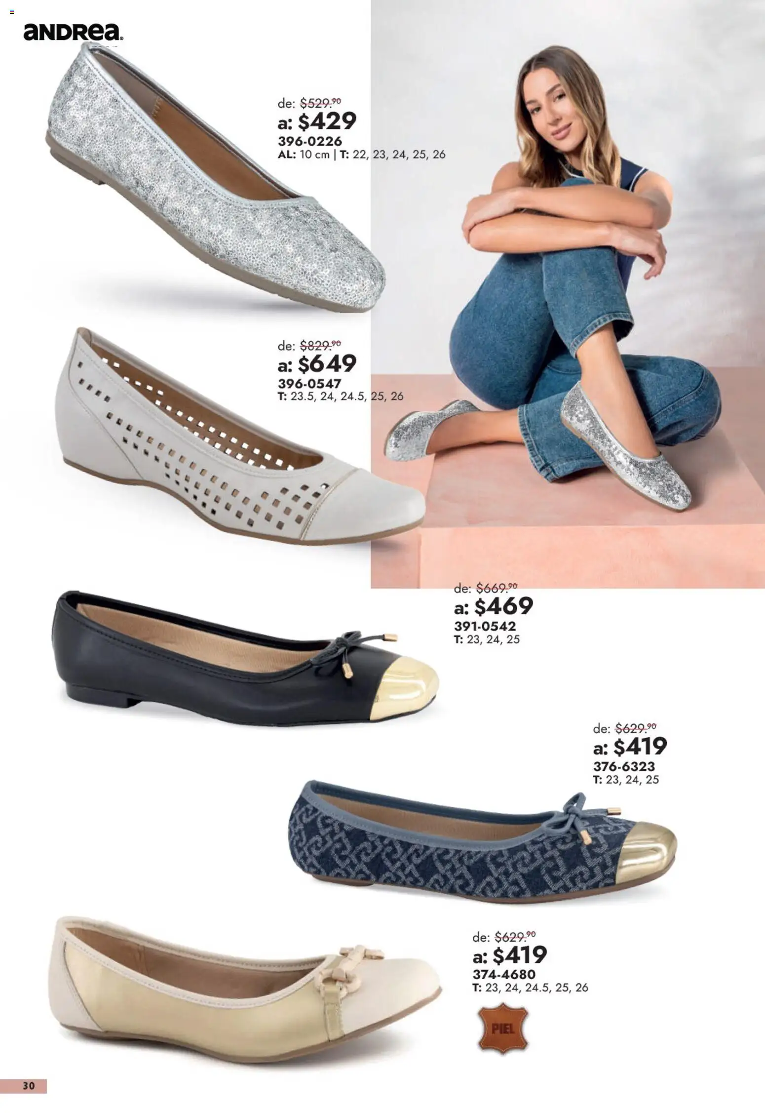 Vista previa las ofertas de la tienda Andrea - Andrea catálogo Outlet desde el 13/09/2026 