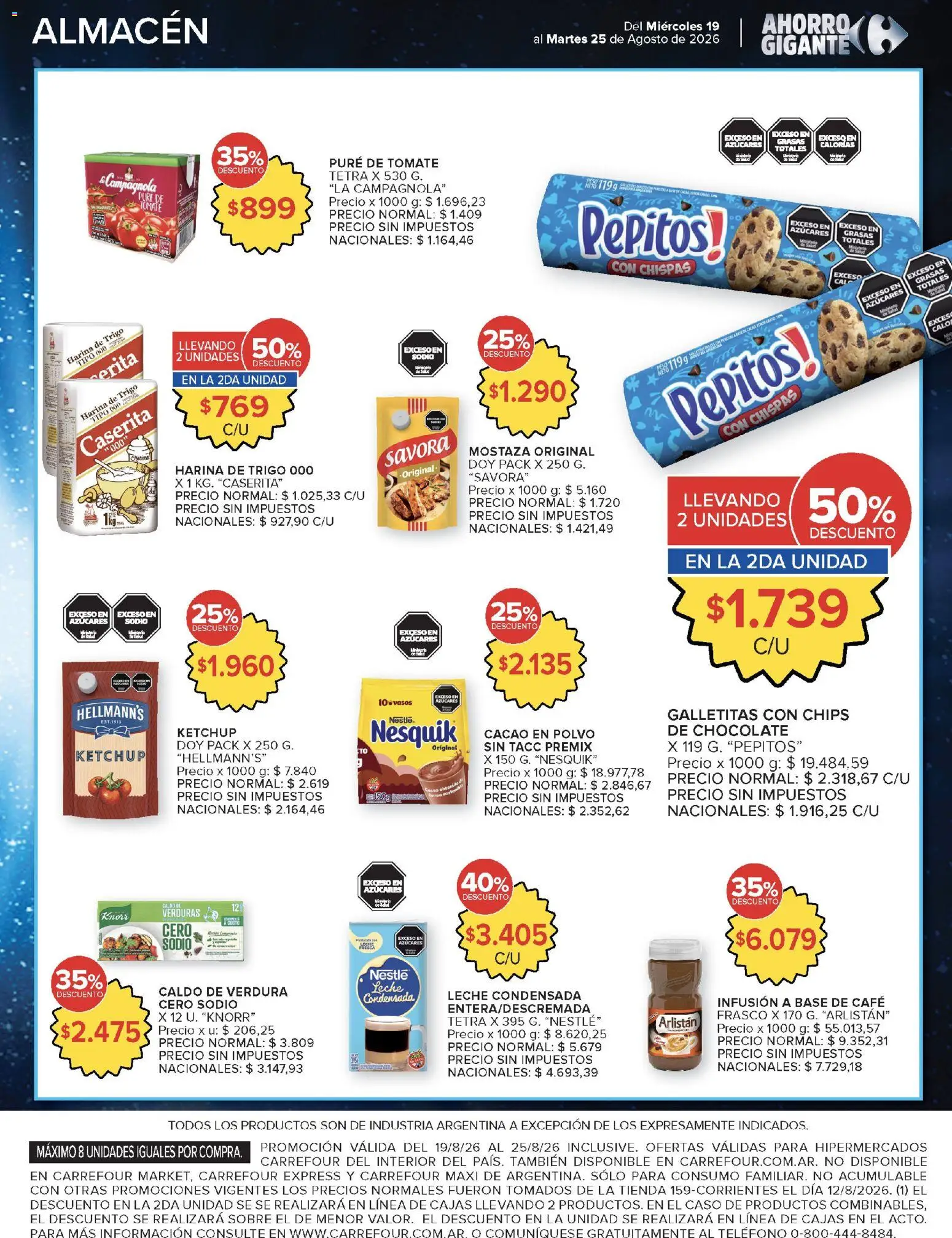 Vista previa del folleto de la tienda Carrefour válido desde el 19/08/2026 