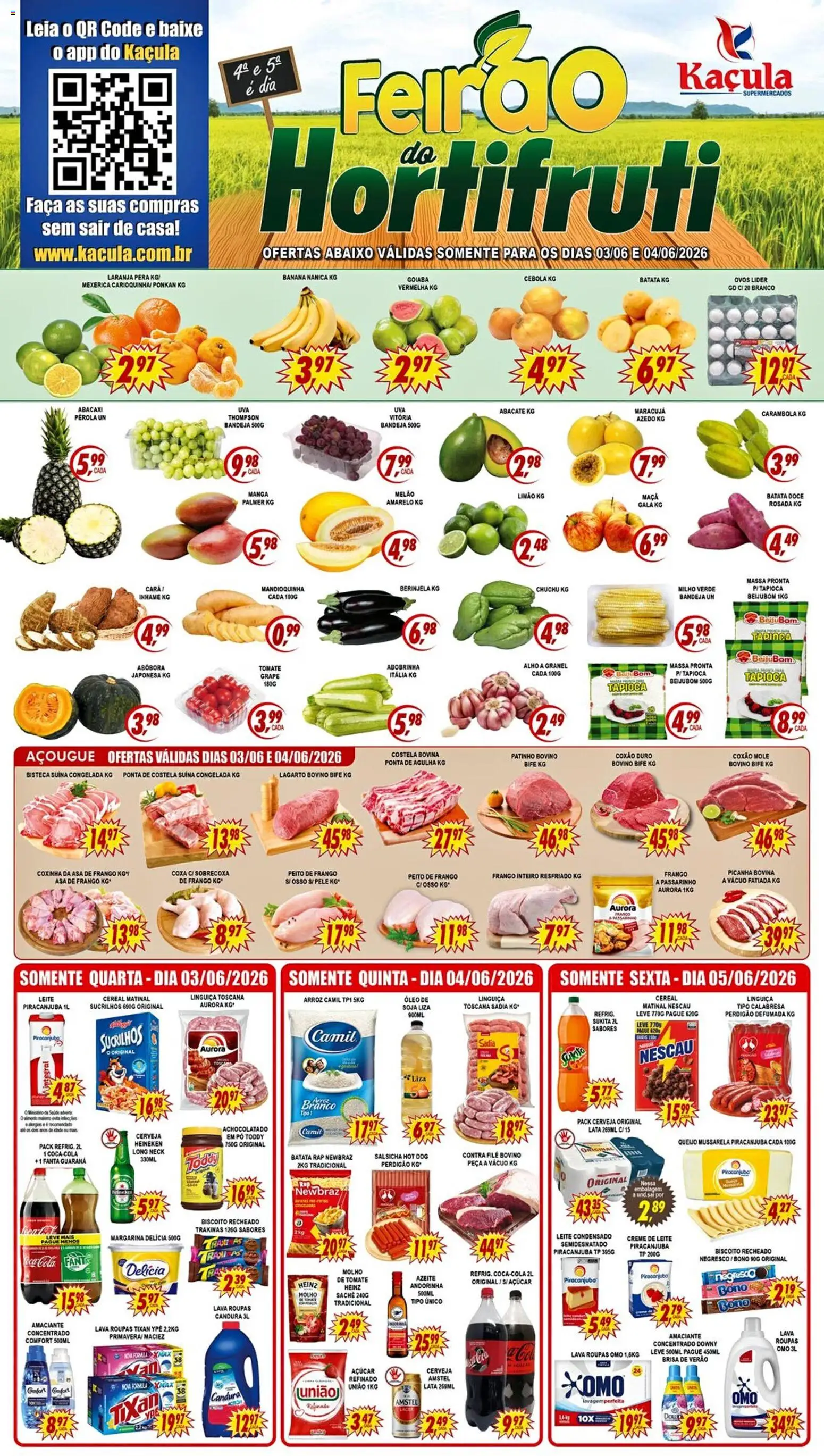 Pré-Visualização do folheto "Kaçula - Ofertas da semana" da loja Kaçula válido a partir de 03/06/2026