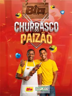 Pré-Visualização do folheto "Big Supermercados ofertas Churrasco do Paizão" da loja Big Supermercados válido a partir de 06/08/2026