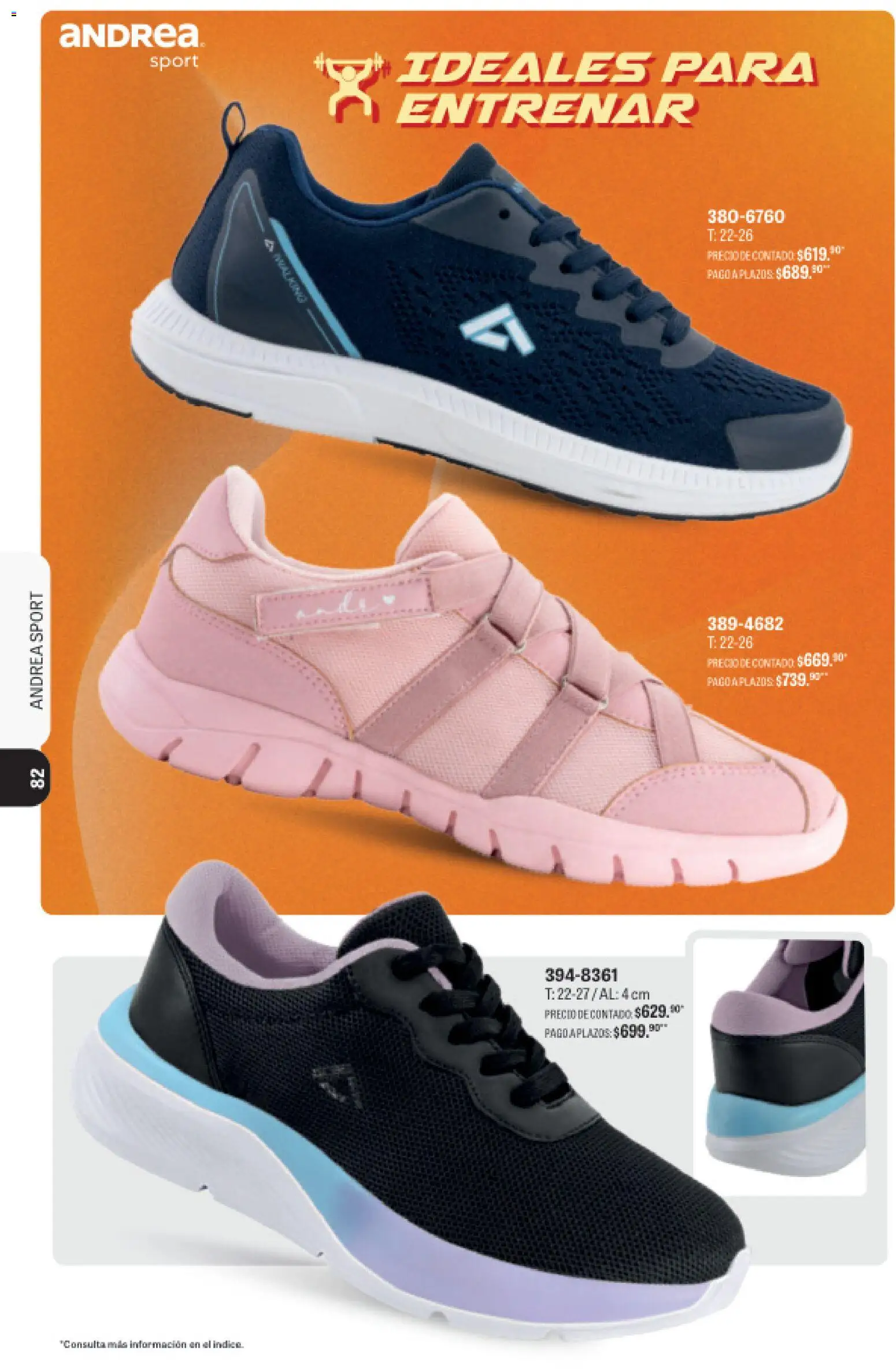 Vista previa las ofertas de la tienda Andrea - Andrea catálogo Sport desde el 23/08/2026 