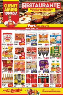 Pré-Visualização do folheto "Fort Atacadista ofertas Food Service" da loja Fort Atacadista válido a partir de 03/08/2026