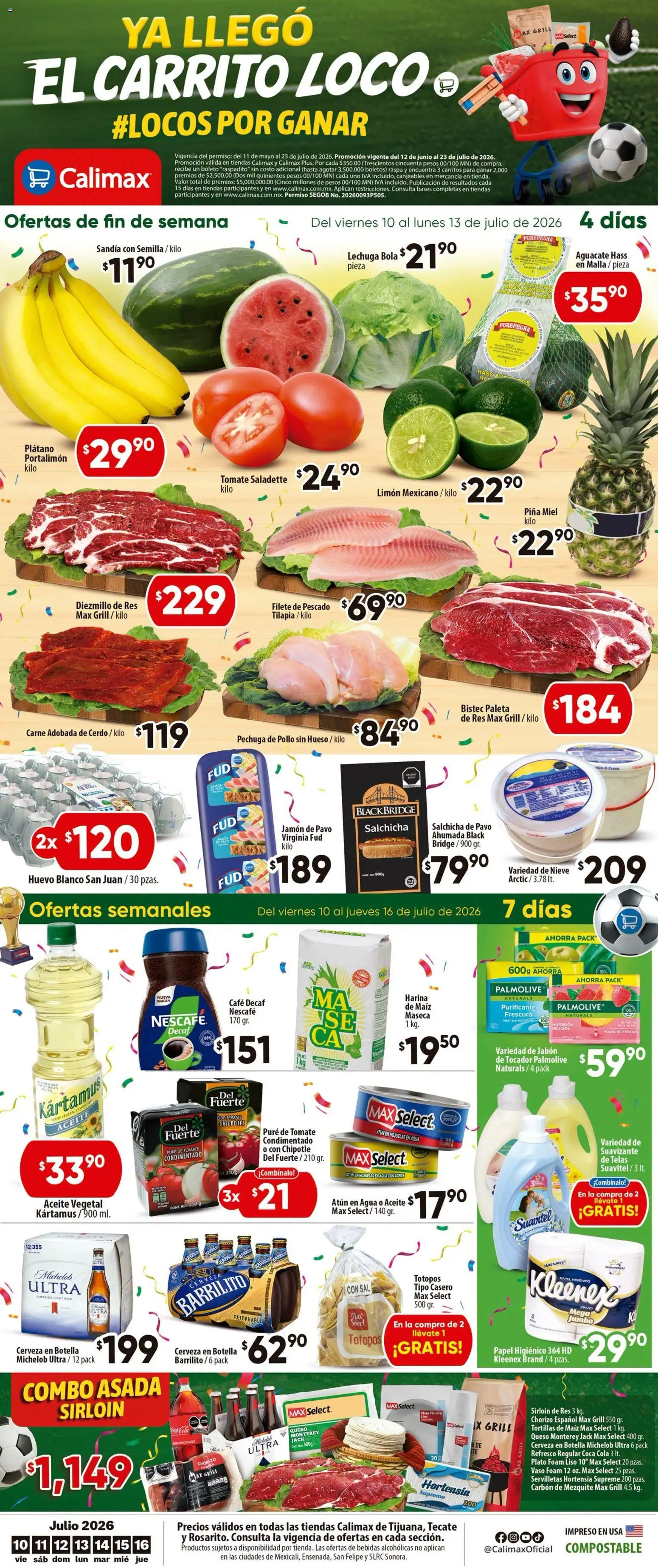 Vista previa las ofertas de la tienda Calimax - Calimax folleto desde el 10/07/2026 