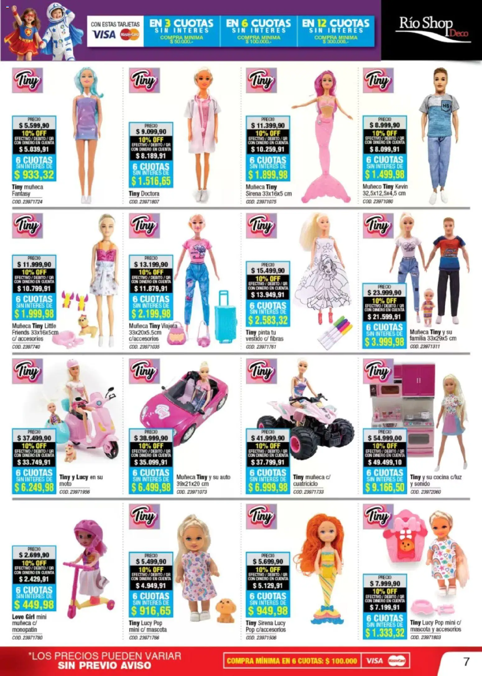 Vista previa del folleto de la tienda Río Shop Deco válido desde el 01/08/2026 