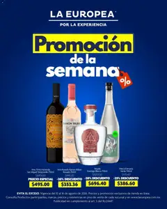 Vista previa las ofertas de la tienda La Europea - La Europea catálogo Promoción desde el 10/08/2026 