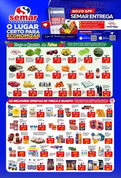 Pré-Visualização do folheto "Semar Supermercado - Ofertas da semana" da loja Semar Supermercado válido a partir de 15/09/2026