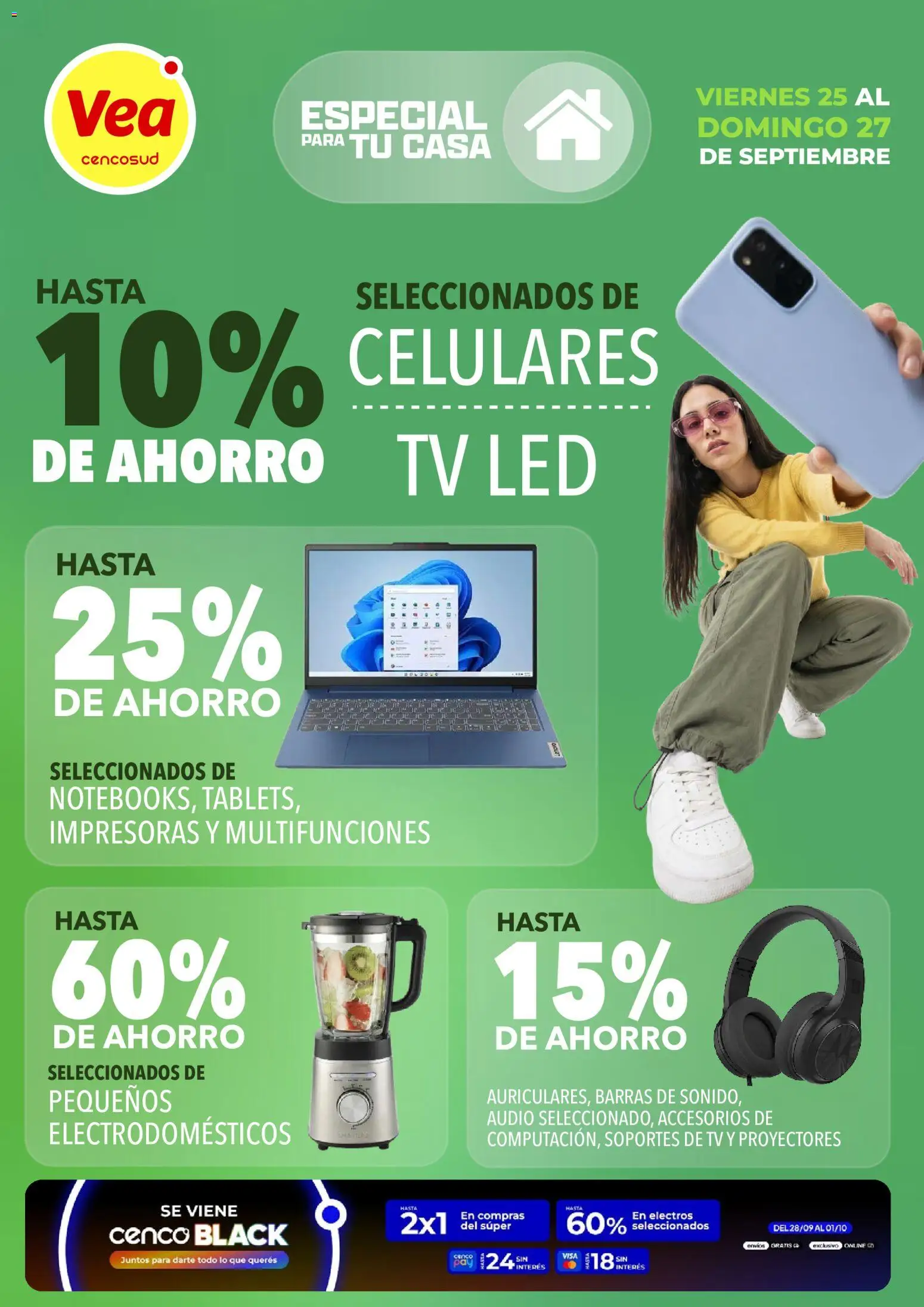 Vista previa del folleto de la tienda Vea válido desde el 25/09/2026 