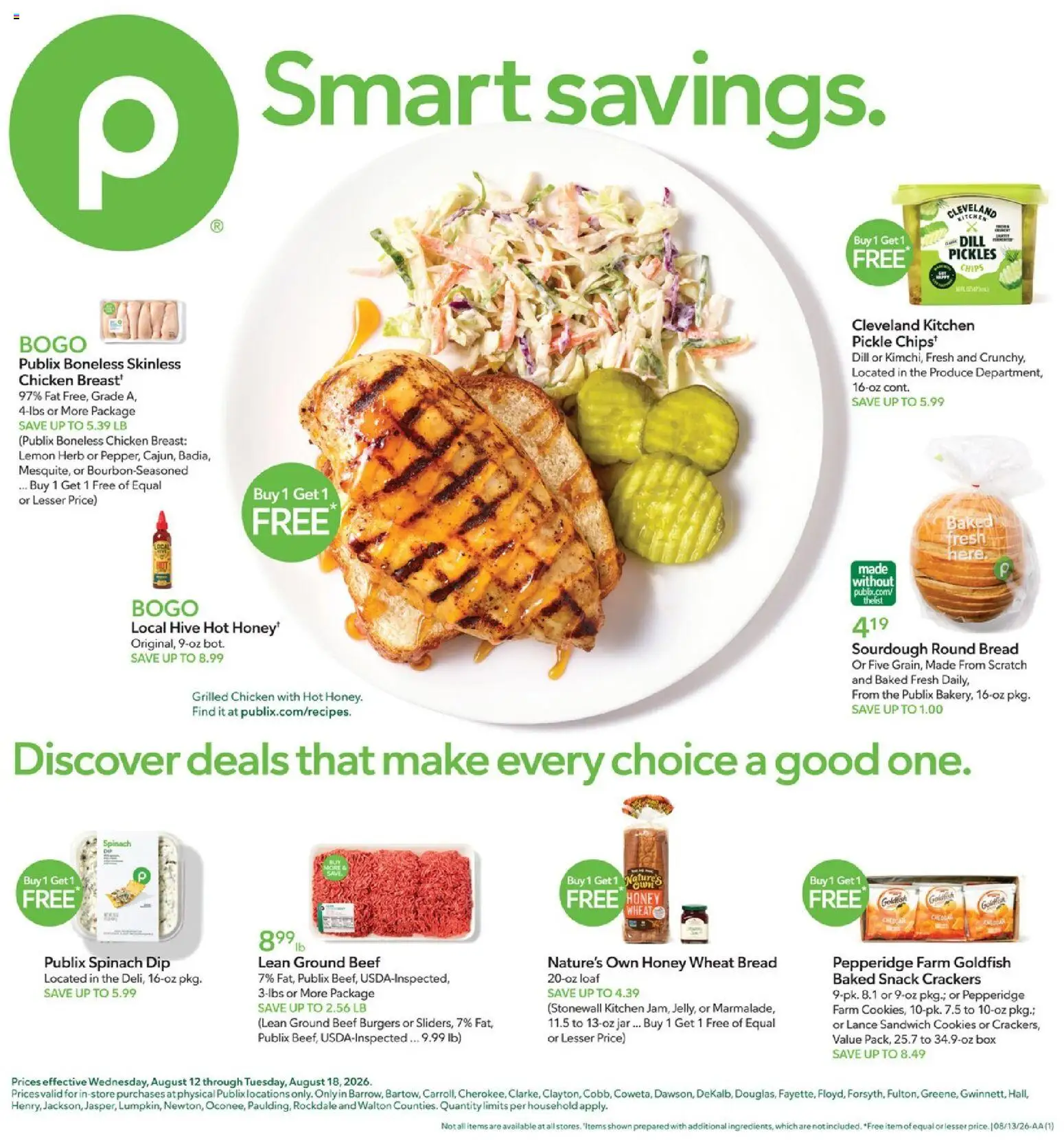 Ad Preview of Publix Publix Weekly Ad from 08/12/2026