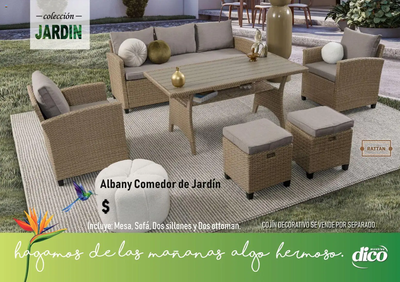Vista previa las ofertas de la tienda Muebles Dico - Muebles Dico catálogo Coleccion Jardin desde el 14/04/2026 