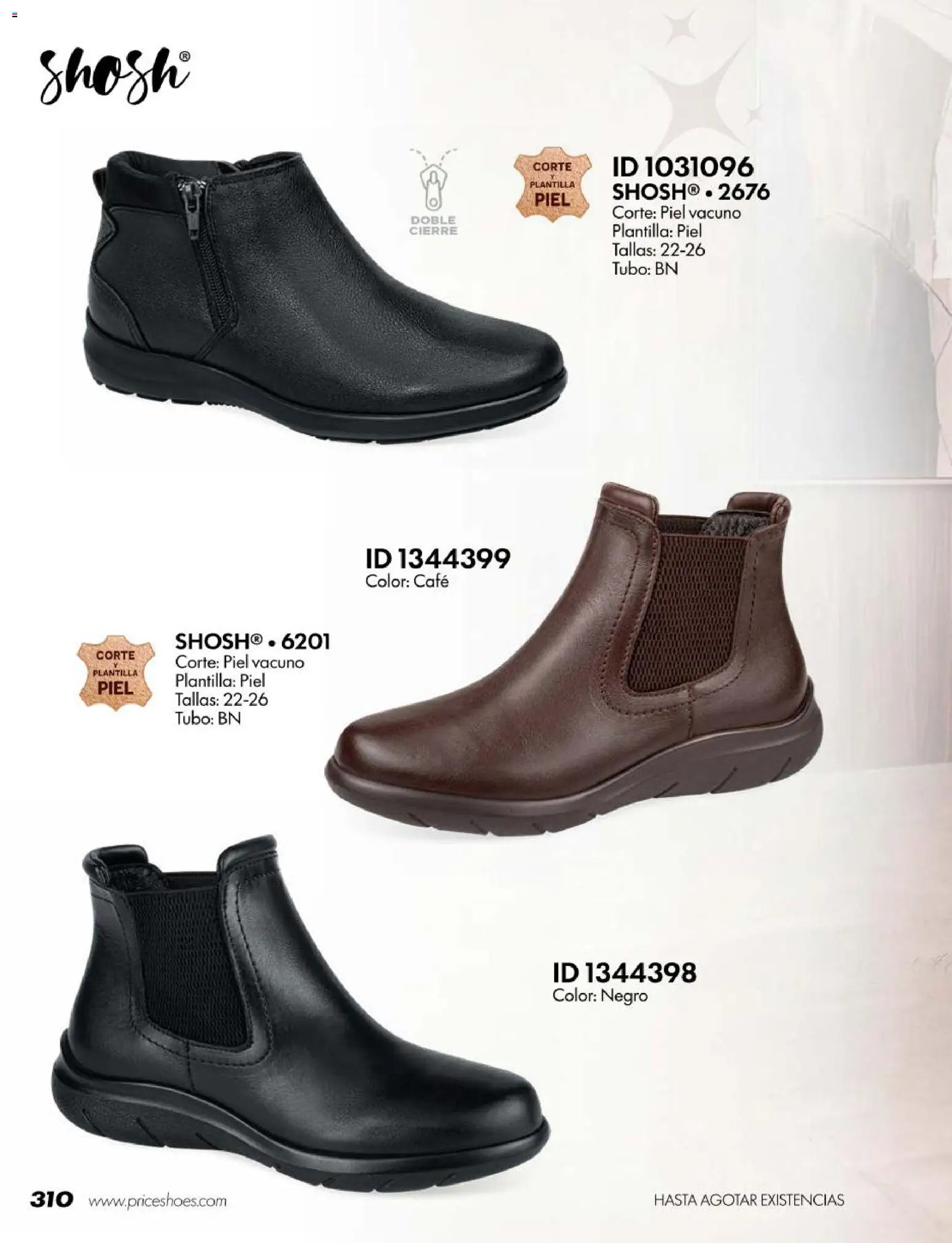 Vista previa las ofertas de la tienda Price Shoes - Price Shoes catálogo Botas desde el 18/07/2026 