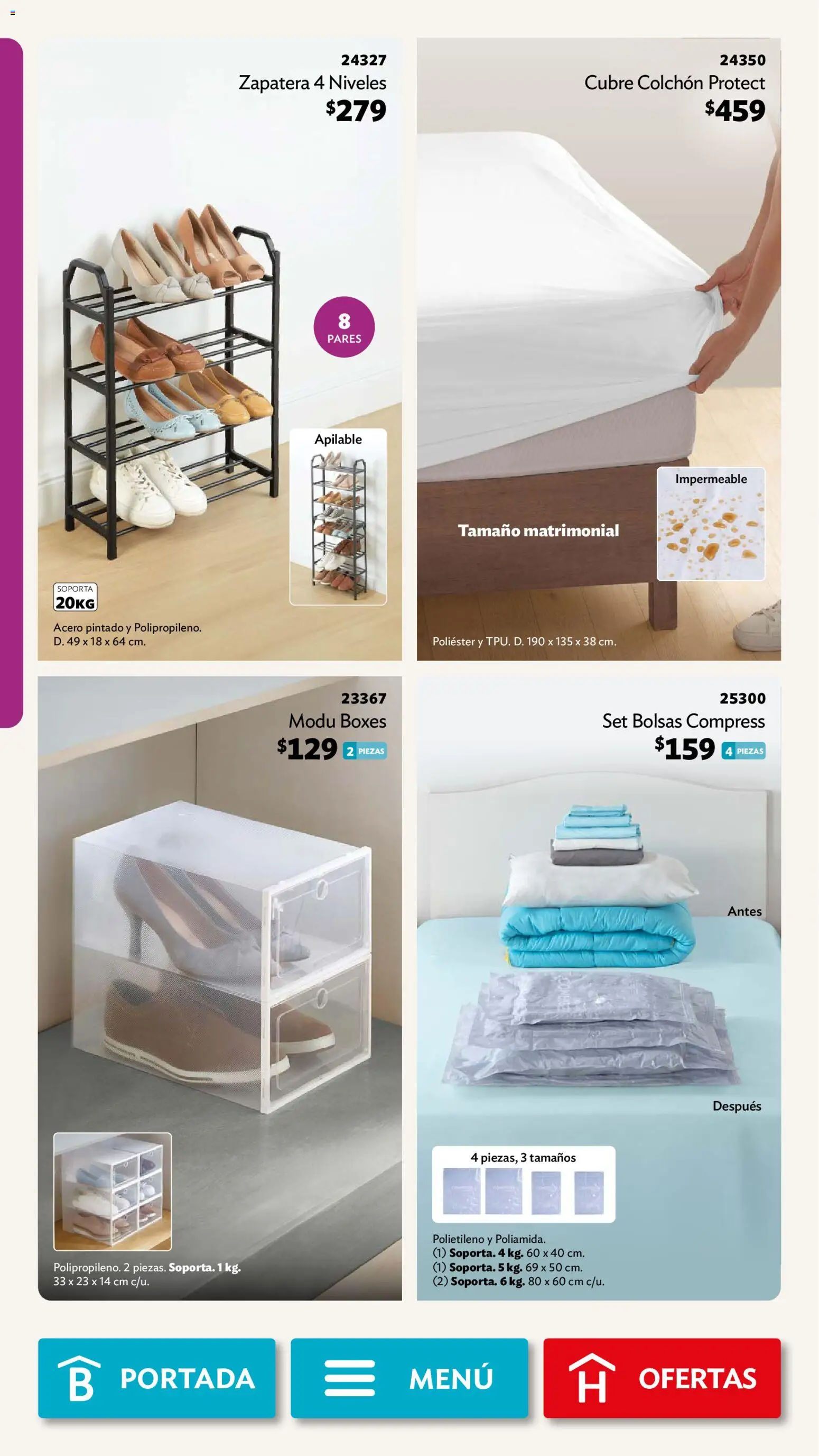Vista previa las ofertas de la tienda Betterware - Betterware campaña 8 2026 desde el 03/08/2026 