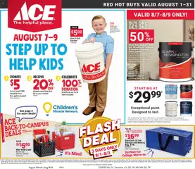 Ad Preview of ACE Hardware ACE Hardware Weekly Ad from 08/01/2026