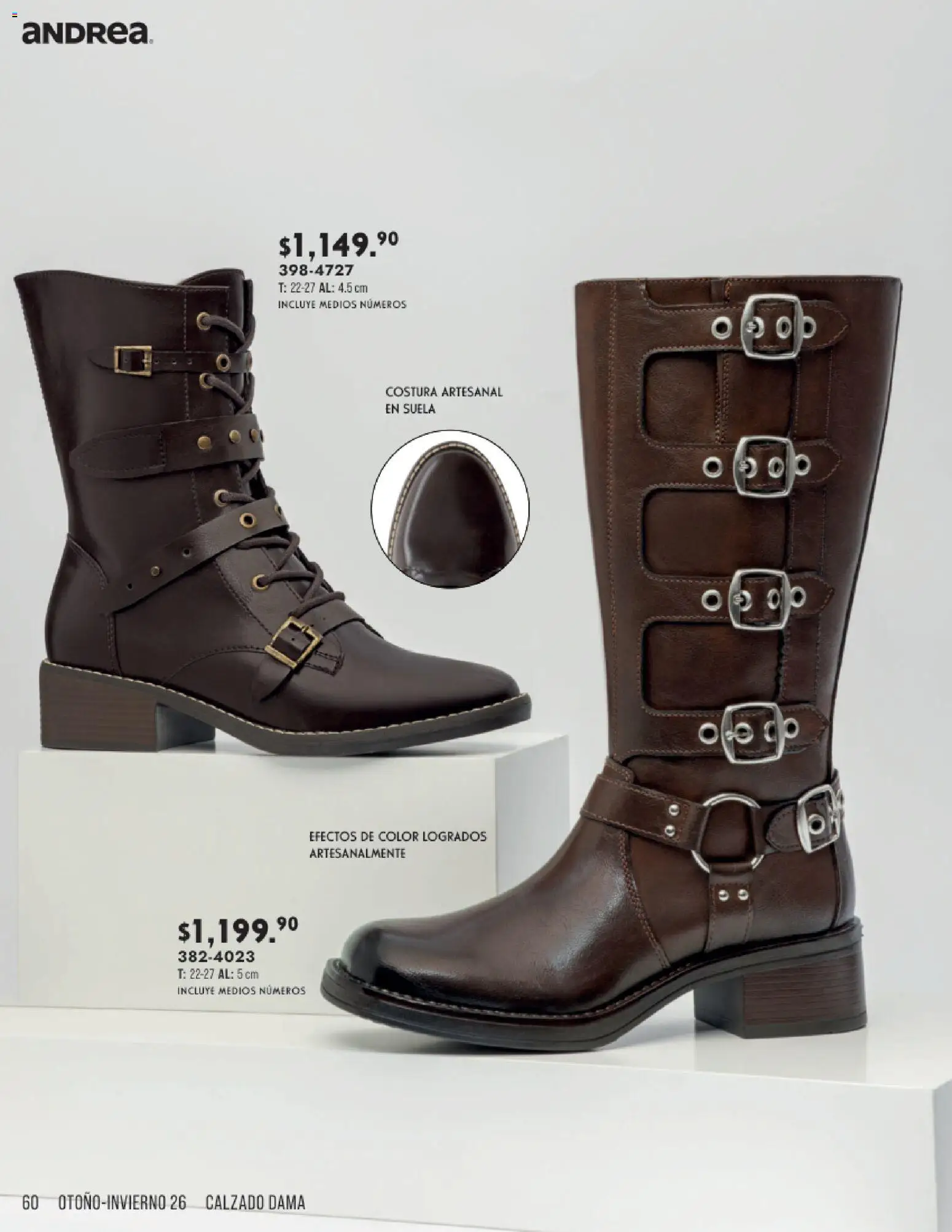 Vista previa las ofertas de la tienda Andrea - Andrea catálogo Otoño Invierno desde el 23/08/2026 